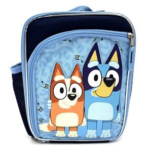 Bluey Lunch Bag Insulated Cooler Box With Water Bottle Pouch and Handle
